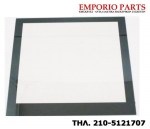 Κρύσταλλο εσωτερικό πόρτας φούρνου κουζίνας WHIRLPOOL, 481010783893